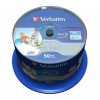 VERBATIM BD-R SL DataLife 25GB, 6x, printable, spindle 50 ks (43812)