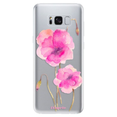 iSaprio Silikonové pouzdro - Poppies 02 pro Samsung Galaxy S8