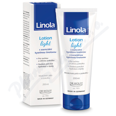 Linola tělové mléko light 200 ml