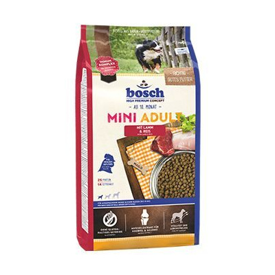 Bosch Tiernahrung GmbH & Co. Bosch Dog Adult Mini Lamb&Rice 3kg