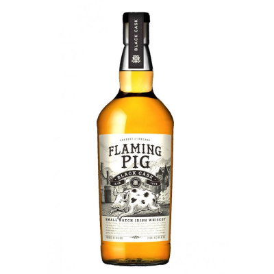Flaming Pig Black Cask Whisky 0,7l 40% (holá láhev)