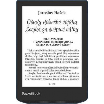Čtečka e-knih PocketBook 634 VERSE PRO Blue