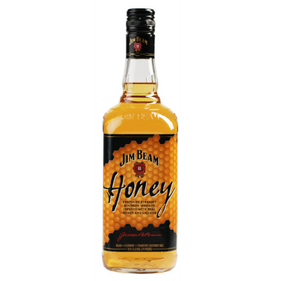 Jim Beam Honey 35% 1l (holá láhev)