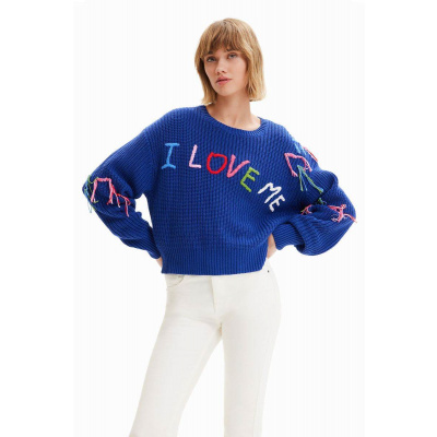 svetr Desigual I Love Me marino velikost: XS