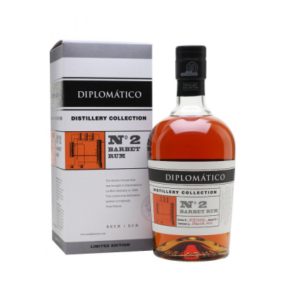 Diplomatico No. 2 Barbet Rum Distillery Collection 2013 0,7l 47% LE (holá láhev)