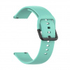 OEM Silikonový náramek pro chytré hodinky velikost S - 20mm (Amazfit, Samsung, Garmin, Honor, Huawei) Barva: Tyrkysová