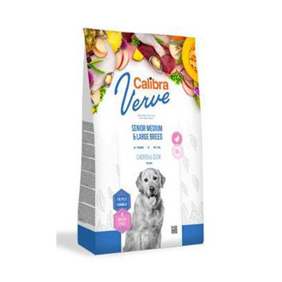 Calibra Dog Verve GF Senior M&L Chicken&Duck Calibra Dog Verve GF Senior M&L Chicken&Duck 2kg: -