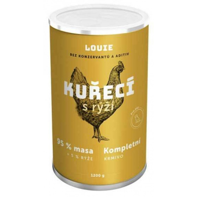 Marty Louie pro psy kuřecí s rýží Hm: 1200 g