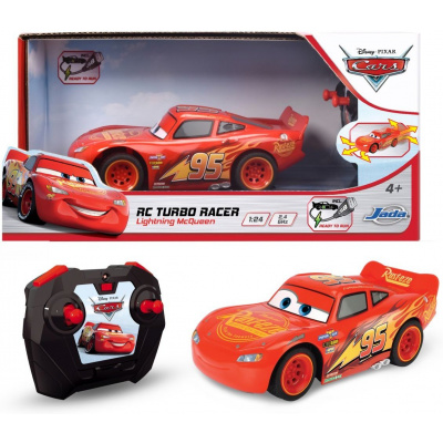 RC Auto Saetta McQueen Turbo Glow Racers 1:24 - Auto e macchinari