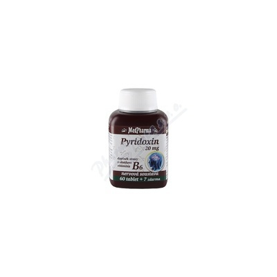 MEDPHARMA Pyridoxin (vitamin B6) 20mg tbl.67