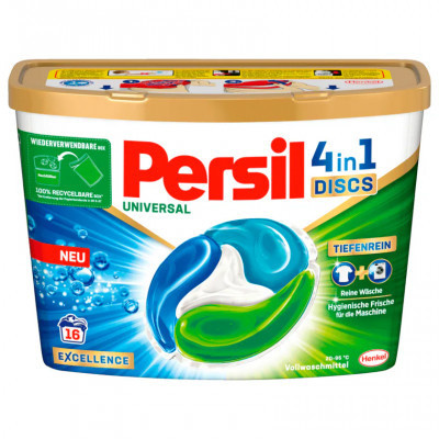 Persil Heavy Duty Detergent Univerzální tablety 4v1 400g, 16WL Persil 8906642
