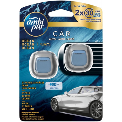 AmbiPur Car Osvěžovač Jaguar Ocean Mist, 2 x 2 ml (4084500996809)
