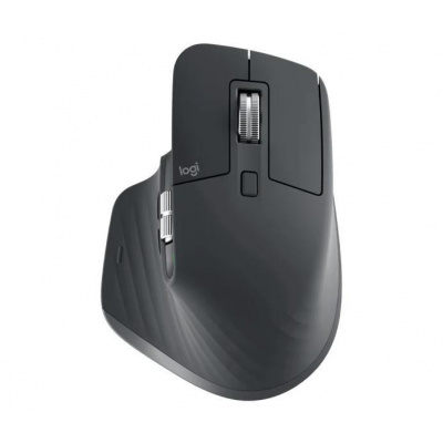 Logitech Wireless Mouse MX Master 3S, Graphite - 910-006559