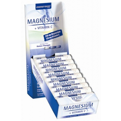 EnergyBody Magnesium Liquid + vitamín C 20 ampulí