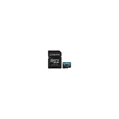 Paměťová karta Kingston Canvas Go! Plus MicroSDXC 64GB UHS-I U3 (170R/70W) + adaptér
