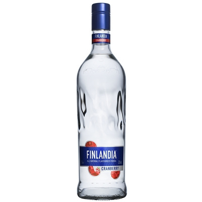 Vodka Finlandia Cranberry Clear 1l 37,5% (holá láhev)
