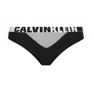 Calvin klein dámské tanga limitovaná kolekce černá s bílou QF1896E-001 Velikost: XS QF1896E-001