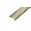 ACARA AP26/1 ukončovací lišta samolepící, hliník elox titan, 8 mm, 2,7 m