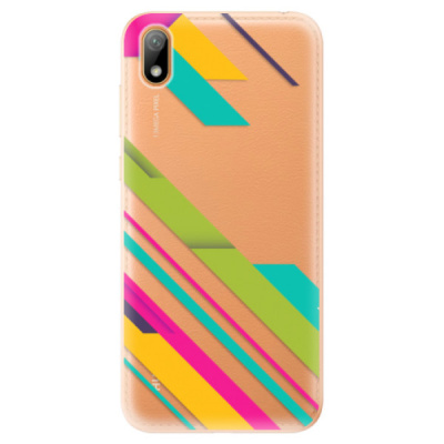 Odolné silikonové pouzdro iSaprio - Color Stripes 03 - Huawei Y5 2019