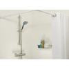 Sealskin Rohová tyč na sprchový závěs 90 x 90 cm [436883] Barva: Bílá