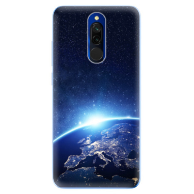 Odolné silikonové pouzdro iSaprio - Earth at Night - Xiaomi Redmi 8