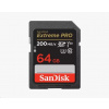 SanDisk SDXC karta 64GB Extreme PRO (200 MB/s Class 10, UHS-I U3 V30) SDSDXXU-064G-GN4IN