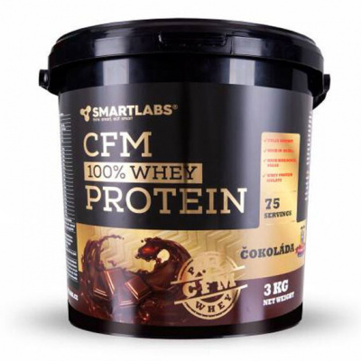 Smartlabs CFM 100% Whey protein 3kg - oříšek