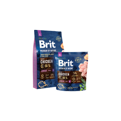 Brit Premium by Nature Junior S váha: 8kg
