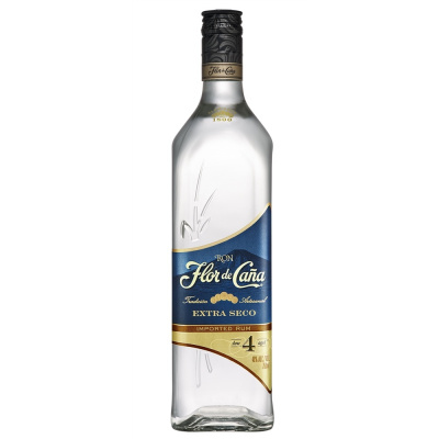 Flor de Caña Flor de Cana Extra Dry 4YO 1 l 40%