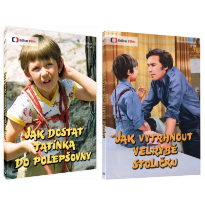 Jak vytrhnout velrybě stoličku + Jak dostat tatínka do polepšovny - 2DVD