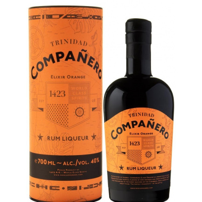 Companero Elixir Orange 0,7l 40% (tuba) 1423 – World Class Spirit , Companero Trinidad 40% Tmavě zlatá 1284