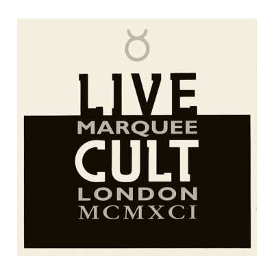 2CD The Cult: Live Cult Marquee London MCMXCI