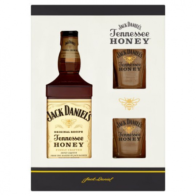 Jack Daniel´s Jack Daniel's Honey 0,7 l v dárkové kazetě 35 % (holá láhev)
