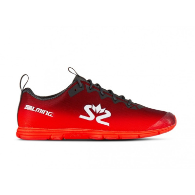 Salming Race 7 Women Forged Iron/Poppy Red 41 1/3