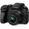 Panasonic DMC-G7K Lumix bezzrcadlový digitální fotoaparát + H-FS1442A 14-42mm, F3.5-5.6 (Live MOS 16MP, 4K, Post Focus, autofokus DFD, OLED LVF), černá