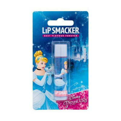 Lip Smacker Disney Princess Cinderella Vanilla Sparkle 4 g hydratační balzám na rty pro děti