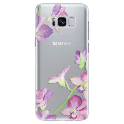 Plastové pouzdro iSaprio - Purple Orchid - Samsung Galaxy S8 Plus - Kryty na mobil Nuff.cz
