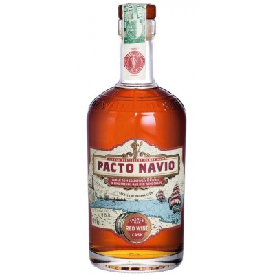 Pacto Navio French Oak Red Wine Cask 40% 0,7l (holá láhev)