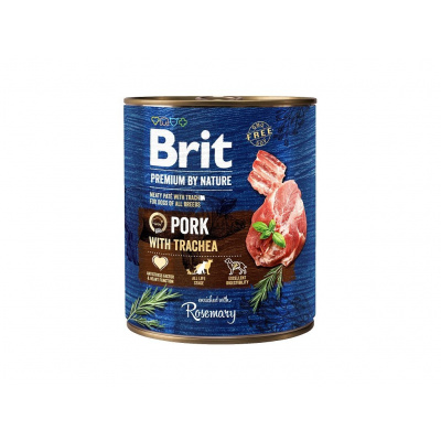 Brit Premium by Nature Pork with Trachea 800g