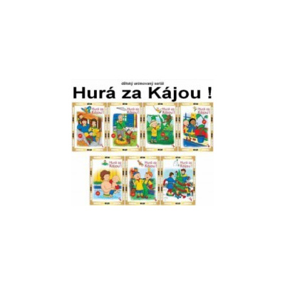 Hurá za Kájou ! (Caillou) kolekce 7 DVD Kompletní seriál 80 epizod