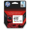 Inkoustová náplň HP 652, 200 stran - CMY (F6V24AE)