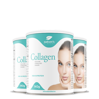 NATURE'S FINEST Collagen 2 + 1 ZDARMA (100% čistý kolagen) 140 g NATURE´S FINEST