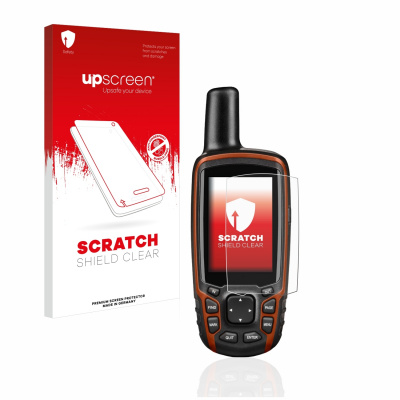 Čirá ochranná fólie upscreen® Scratch Shield pro Garmin GPSMAP 64s (Ochranná fólie na displej pro Garmin GPSMAP 64s)