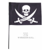 Vlajka pirátská s tyčí