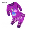 Čína Dětské dvoudílné pyžamo - různé motivy Barva: 2 fialové - princezna u zámku, Velikost: 6T