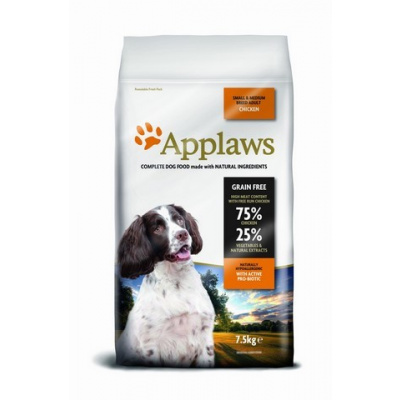Applaws Dog Adult Small & Medium Breed Chicken 2x7,5kg