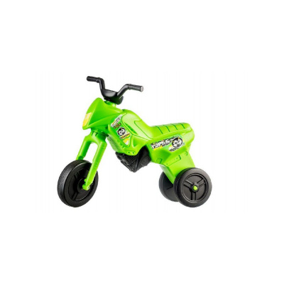 Teddies Odrážedlo Enduro Yupee zelené velké plast výška sedadla 31cm nosnost do 25kg 12m+ 50000404-XG