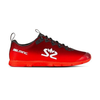 Salming Race 7 Women Forged iron/Poppy Red 41 1/3
