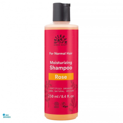 Urtekram Růžový šampón pro normální vlasy 250ml BIO