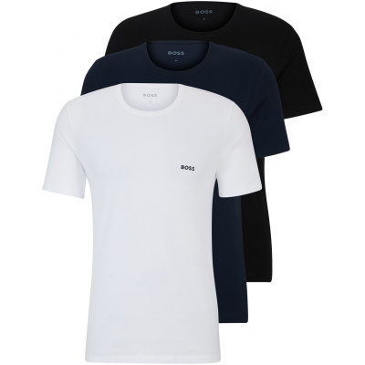 Hugo Boss 3 PACK - pánské triko BOSS Regular Fit 50475284-984 M